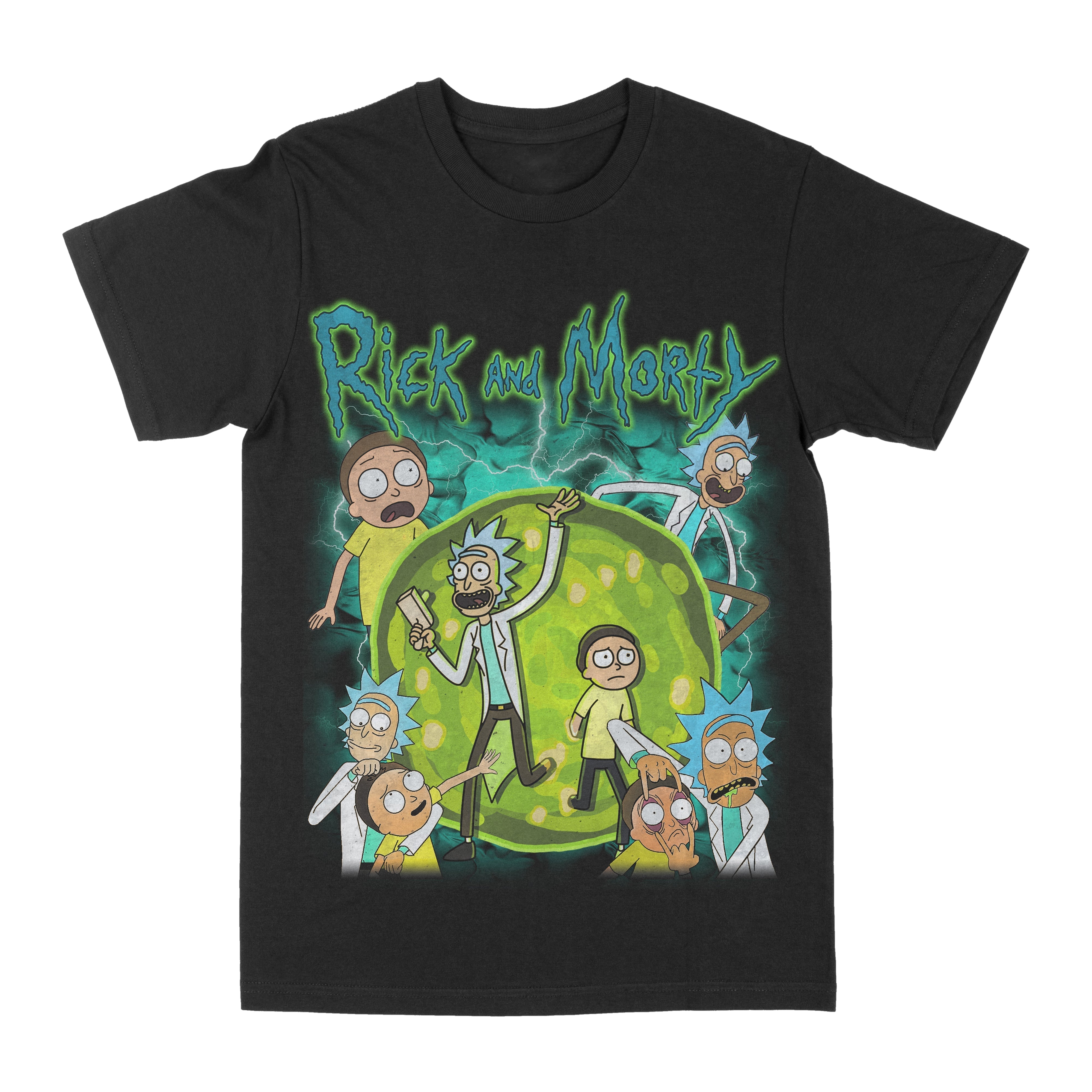 Only X Rick And Morty Pink Graphic Print T-Shirt