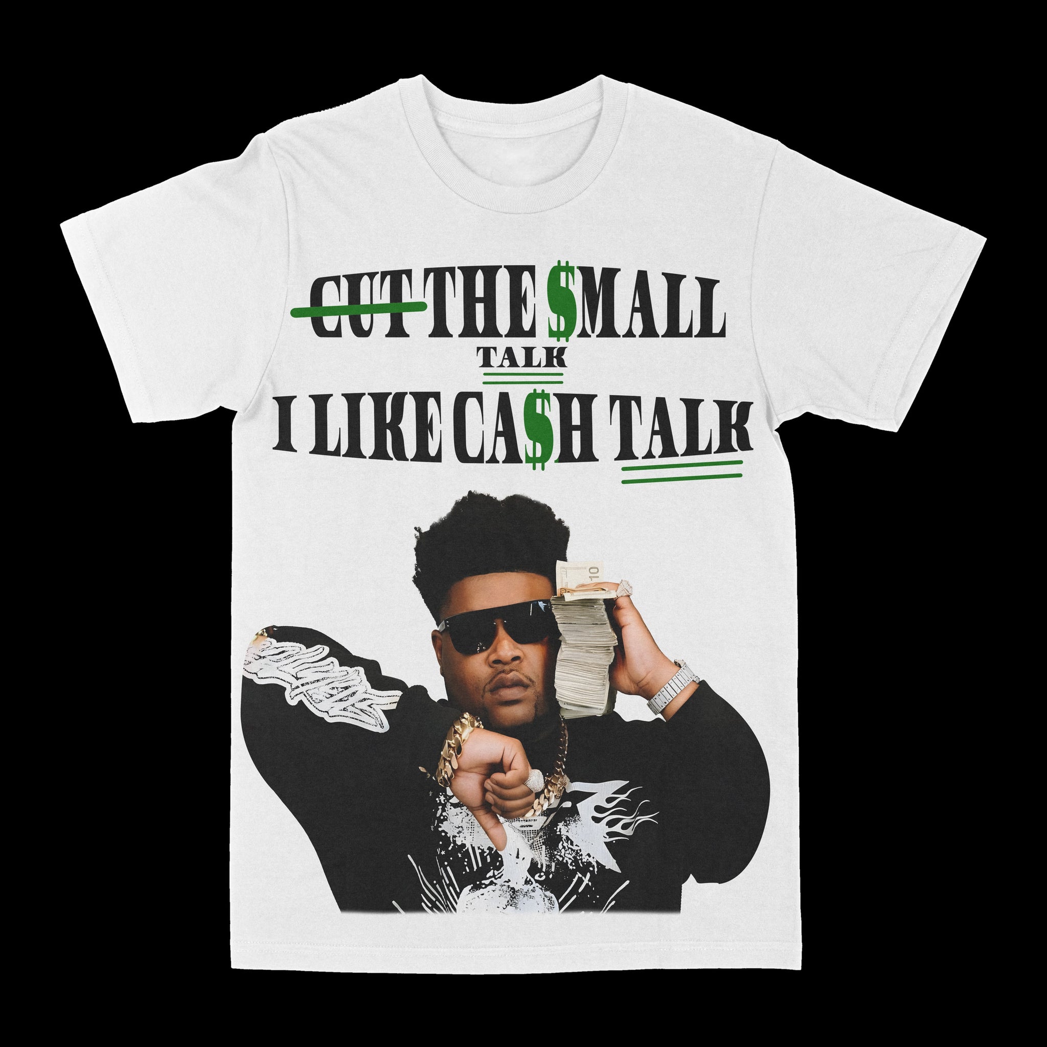 Bossman D-Low "Cash Talk" Graphic Tee