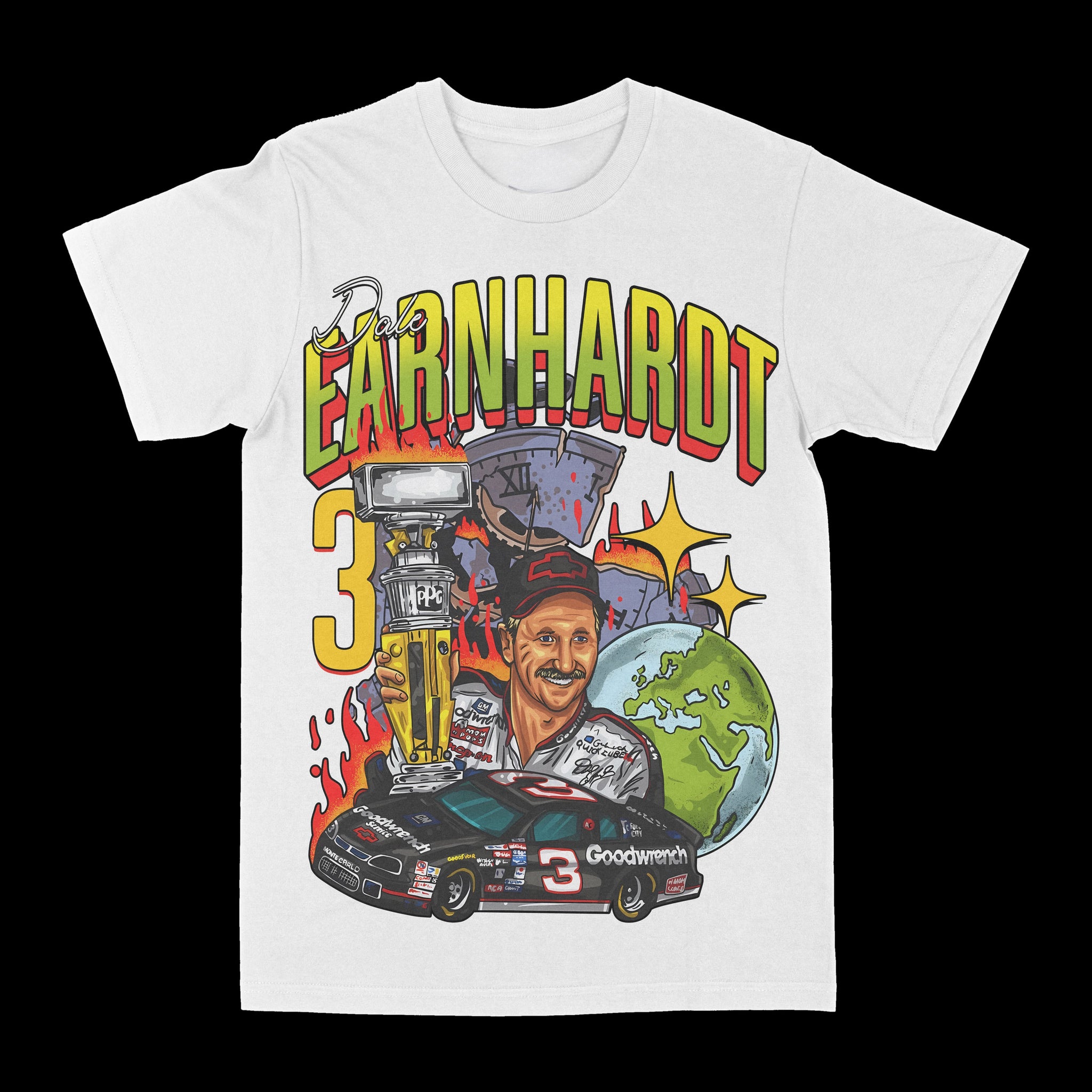 Dale Earnhardt "World" Graphic Tee