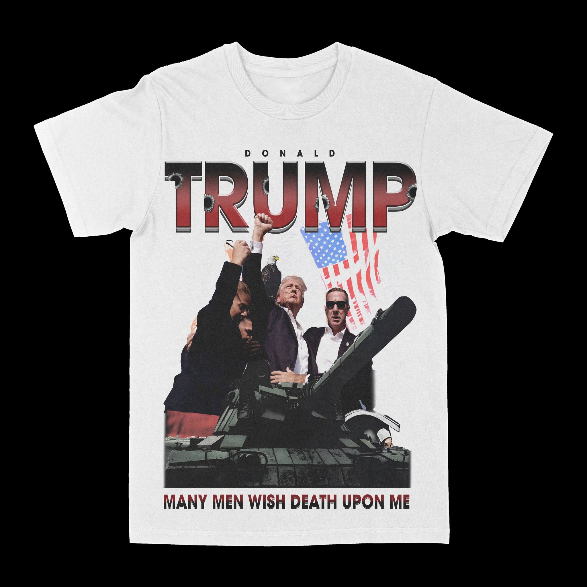 Donald Trump "Many Men" Graphic Tee