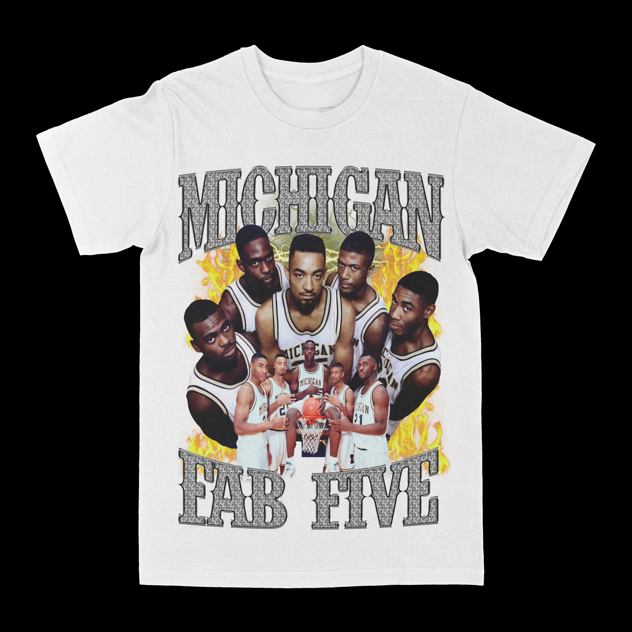 Michigan "Fab Five" Graphic Tee