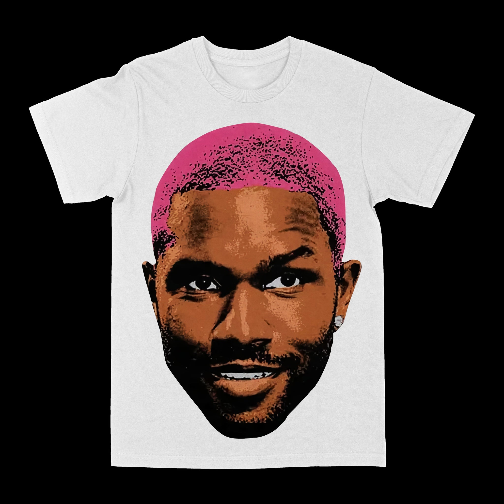 Frank Ocean "Big Face Pink Hair" Graphic Tee