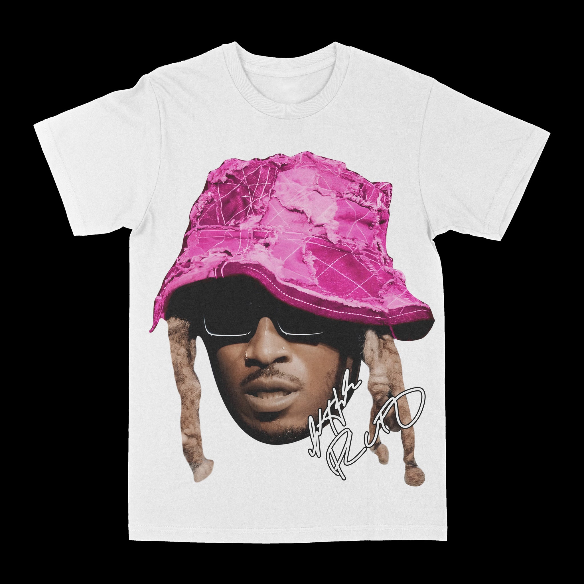 Future "Big Face Pink Bucket" Graphic Tee