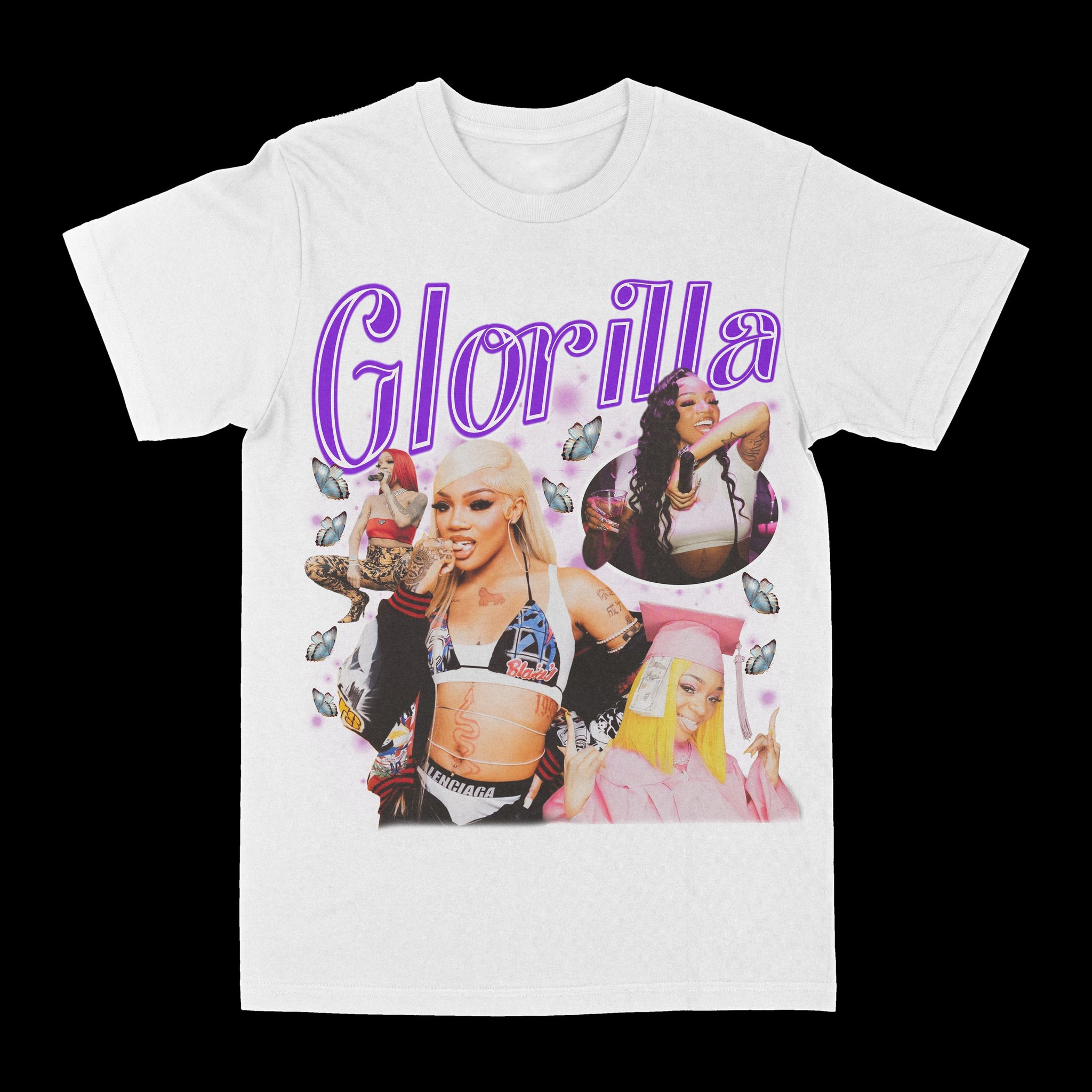 Glorilla Purple Graphic Tee