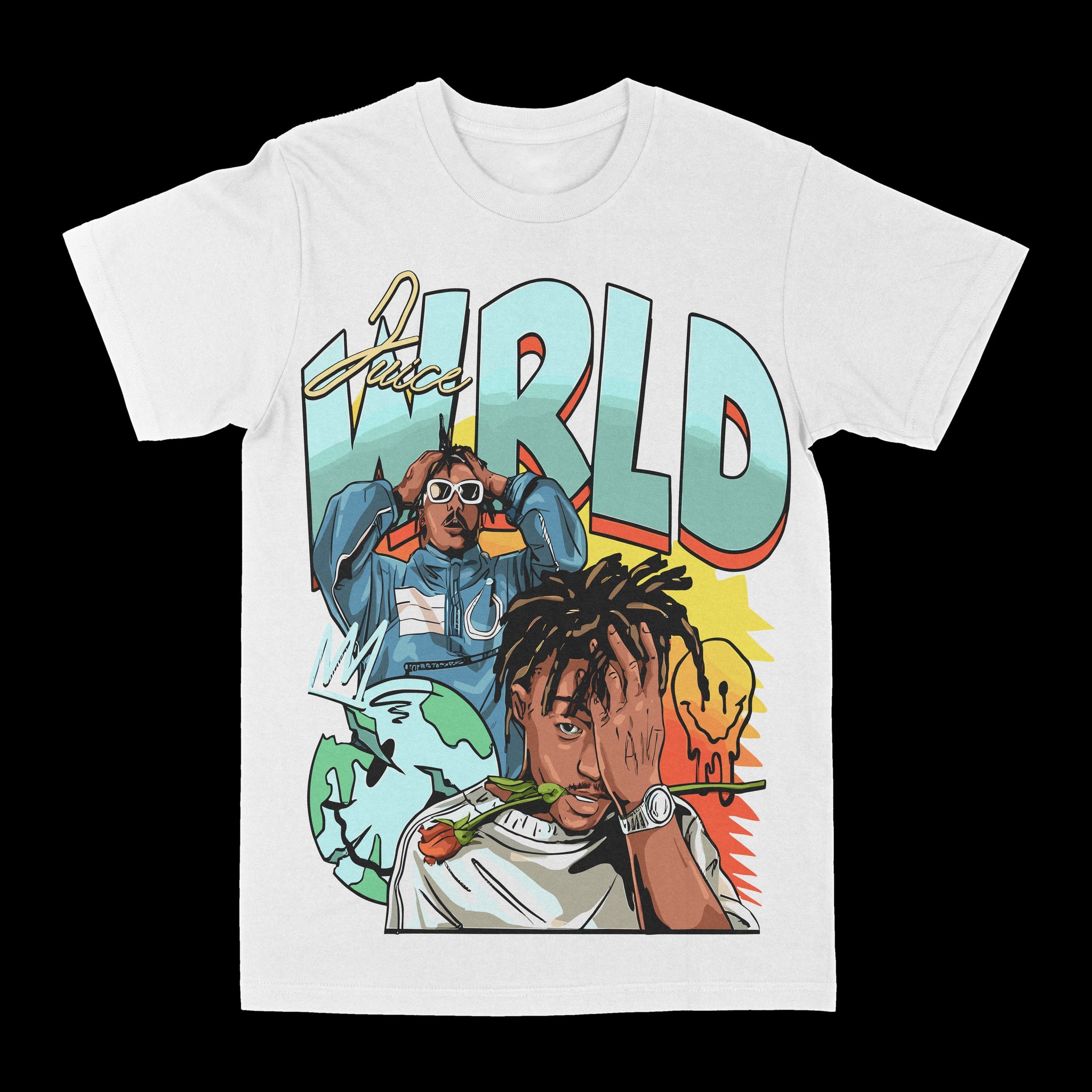 Juice Wrld "Smiley" Graphic Tee