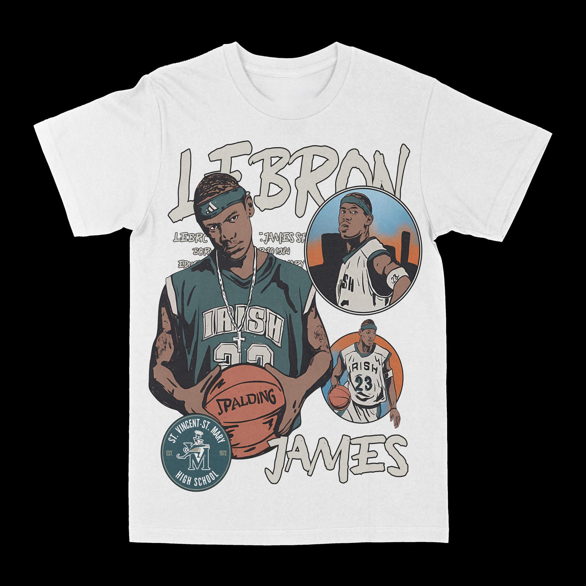 LeBron James "St. Vincent St. Mary" Graphic Tee