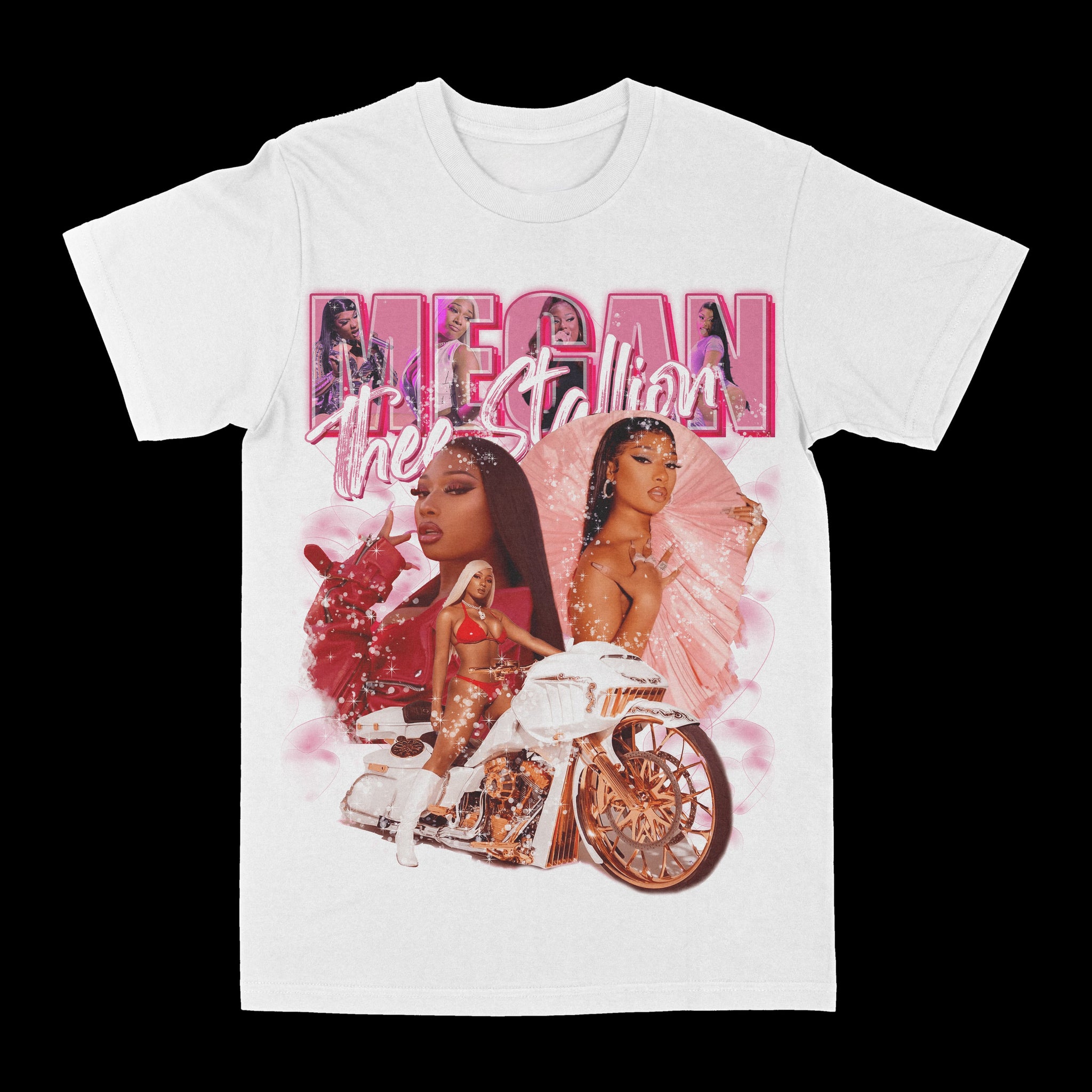 Megan Thee Stallion Pink Graphic Tee