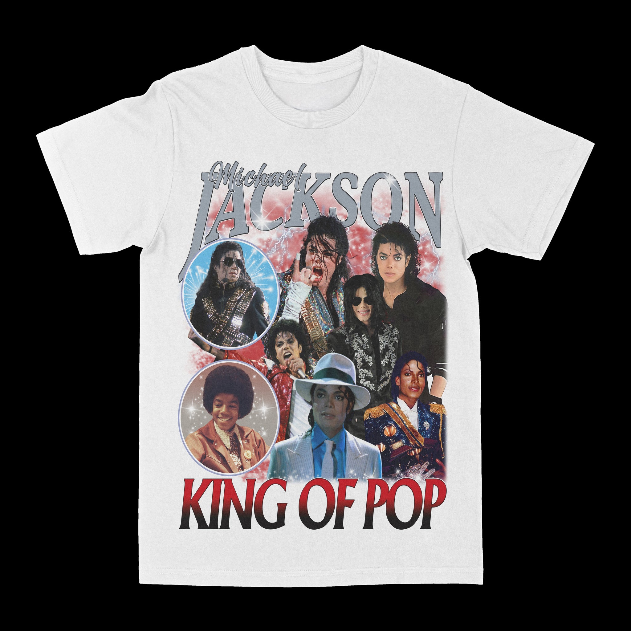 Michael Jackson "Through The Years" Graphic Tee