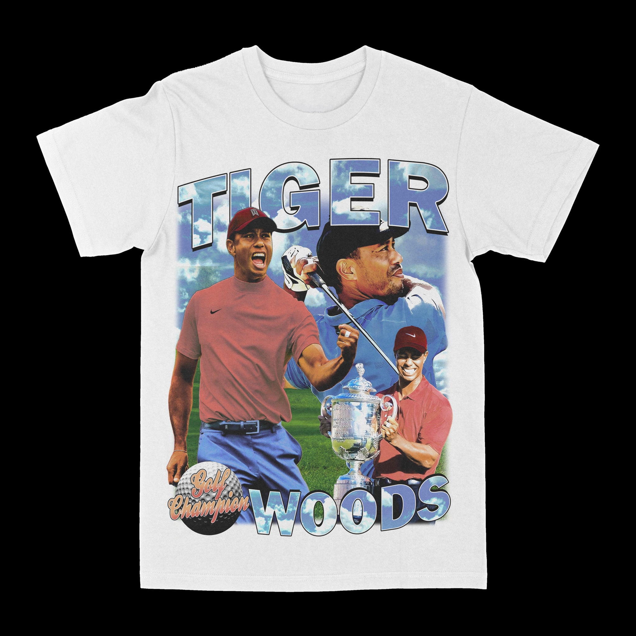 Tiger Woods Golf Champion Graphic Tee