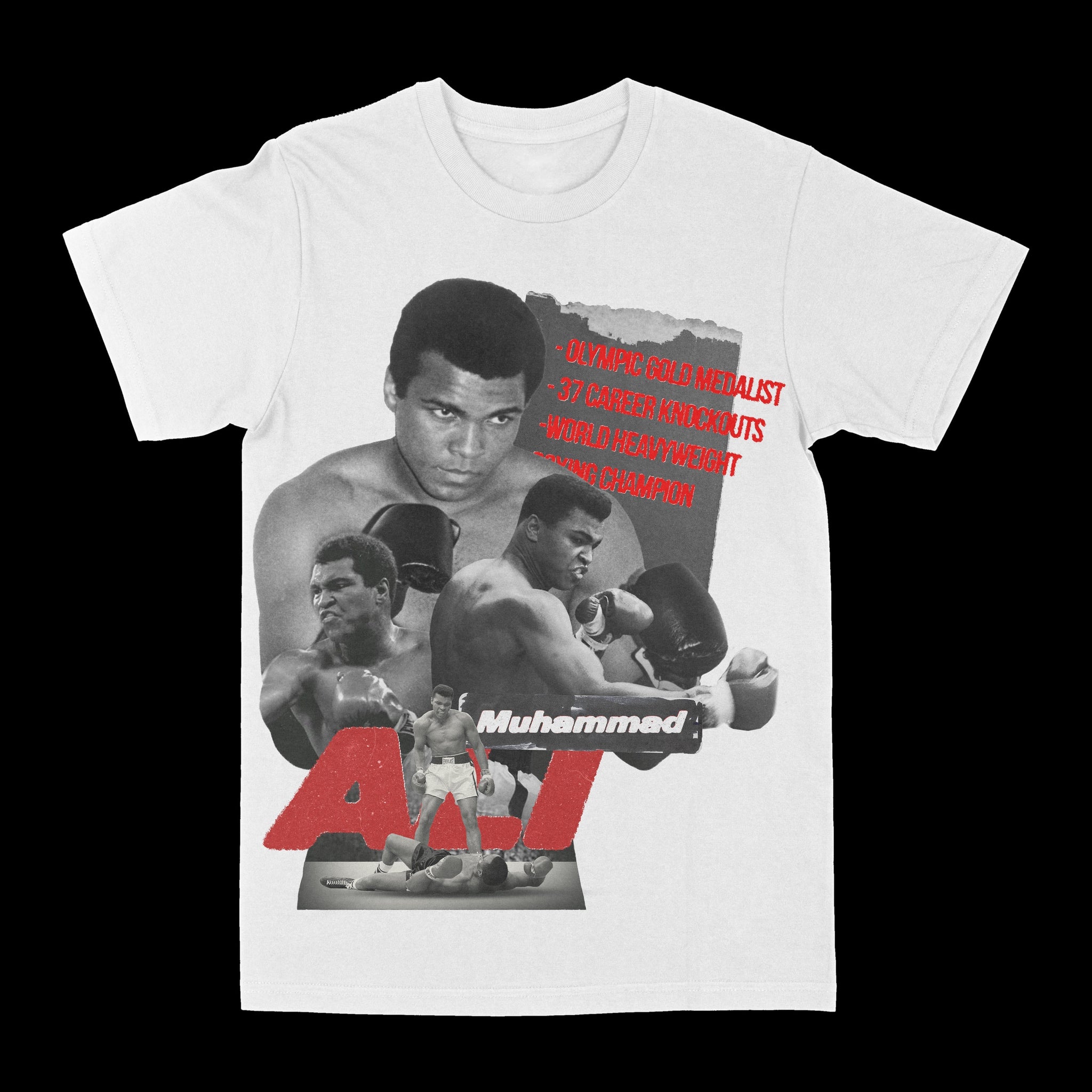 Muhammad Ali Stats Graphic Tee