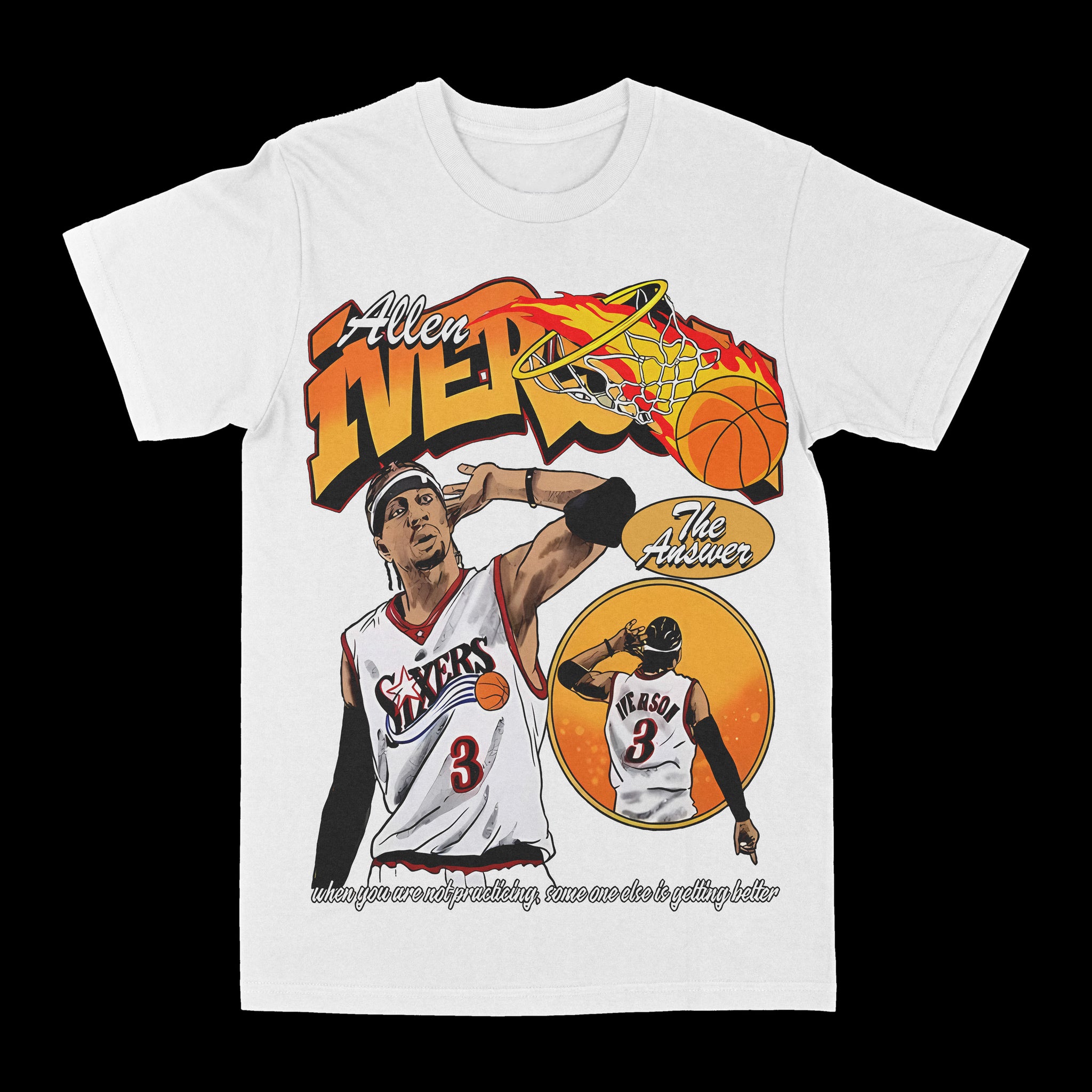 Allen Iverson "Practice" Graphic Tee