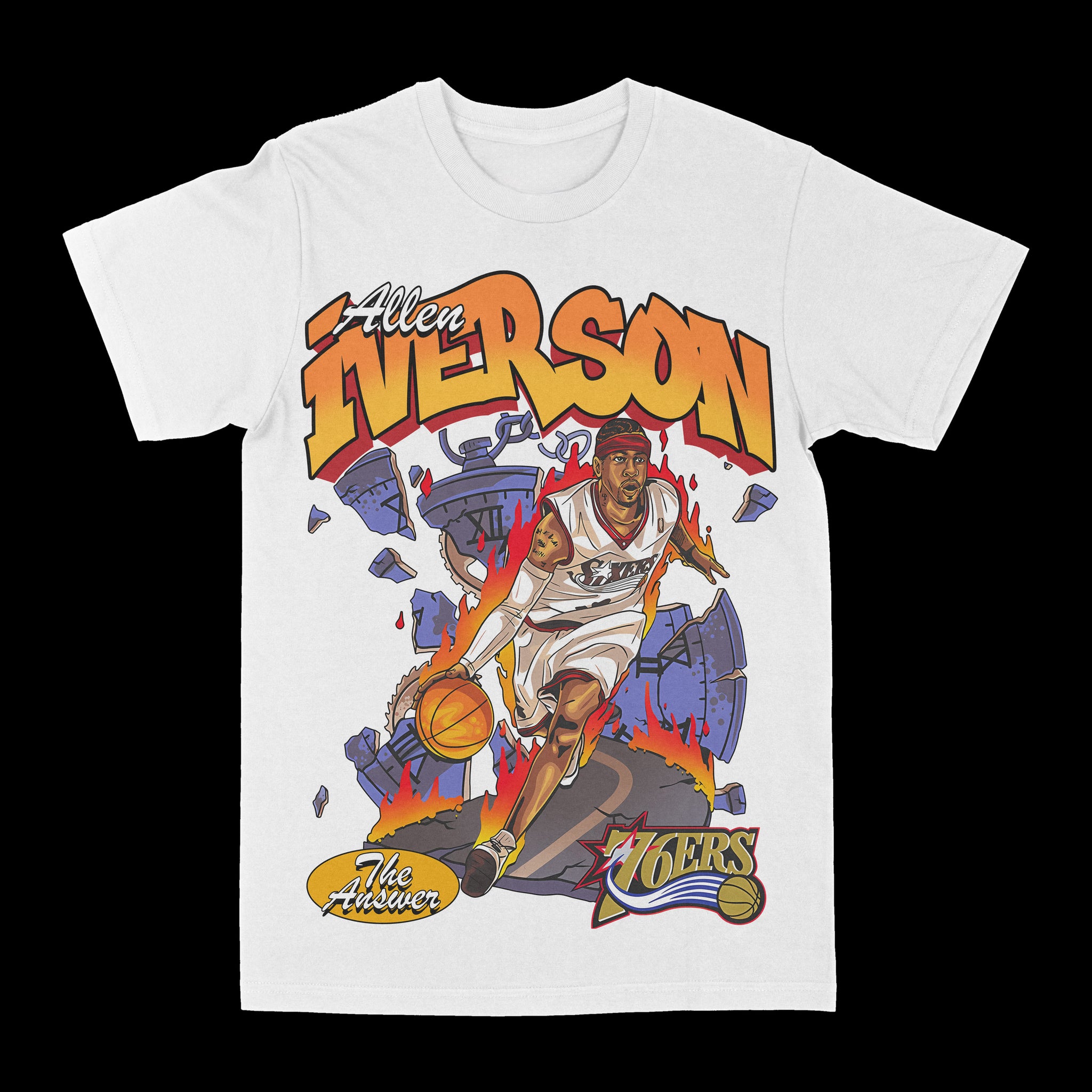 Allen Iverson "The Answer" Graphic Tee