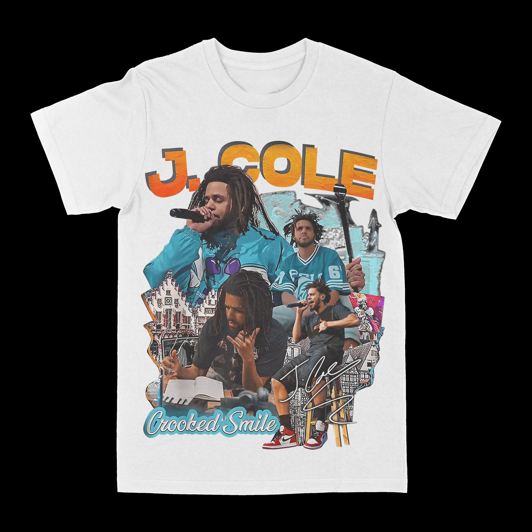 J. Cole "Crooked Smile" Graphic Tee