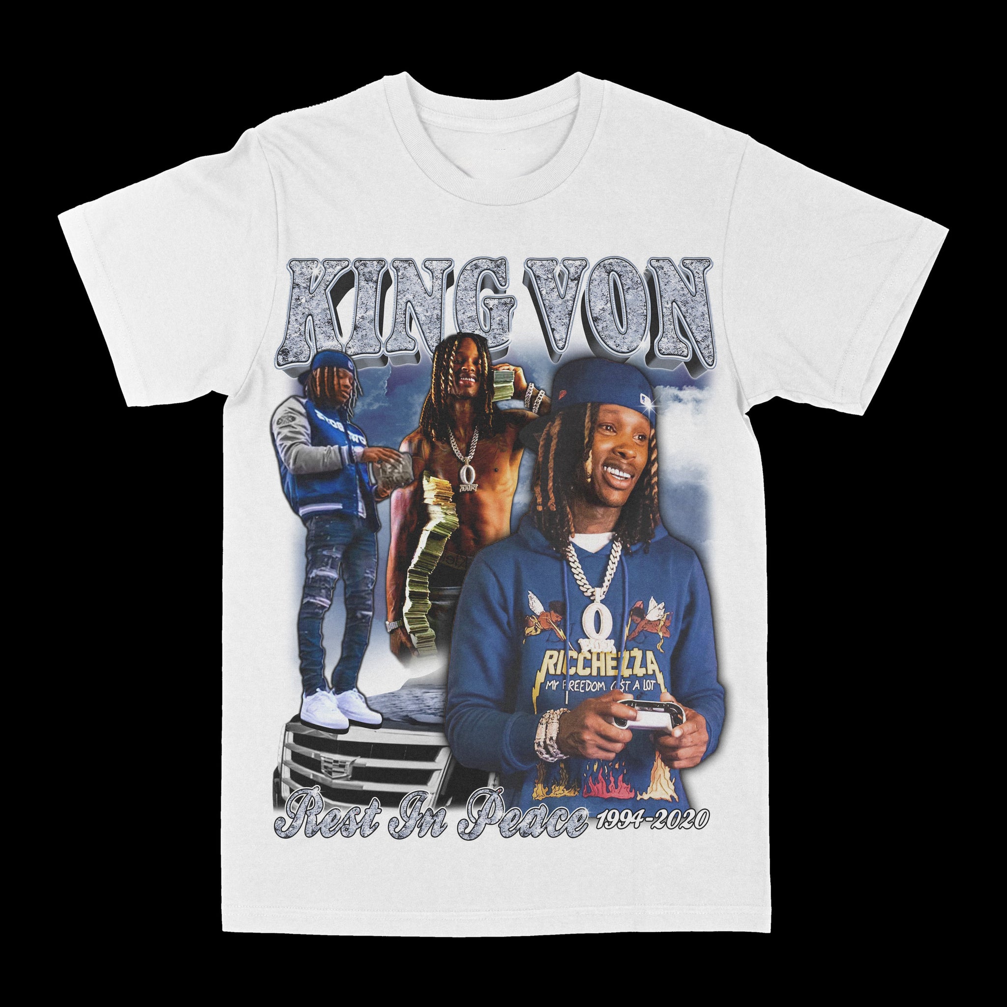King A Ripper King Von RIP Graphic Tee
